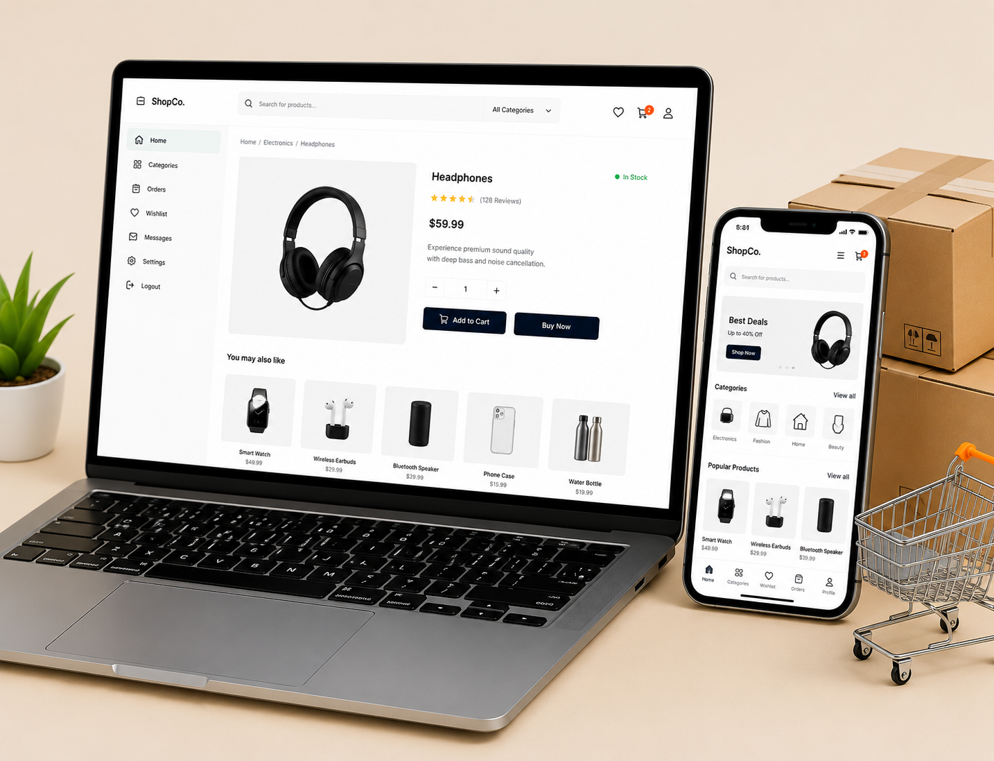 Ecommerce UI/UX Solutions