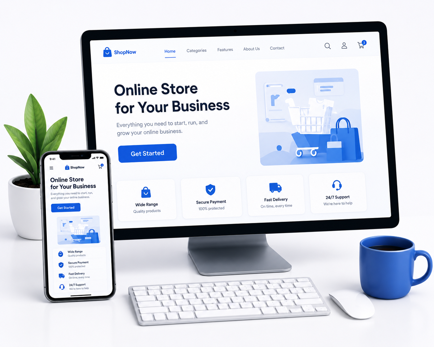 Custom Ecommerce Website Development