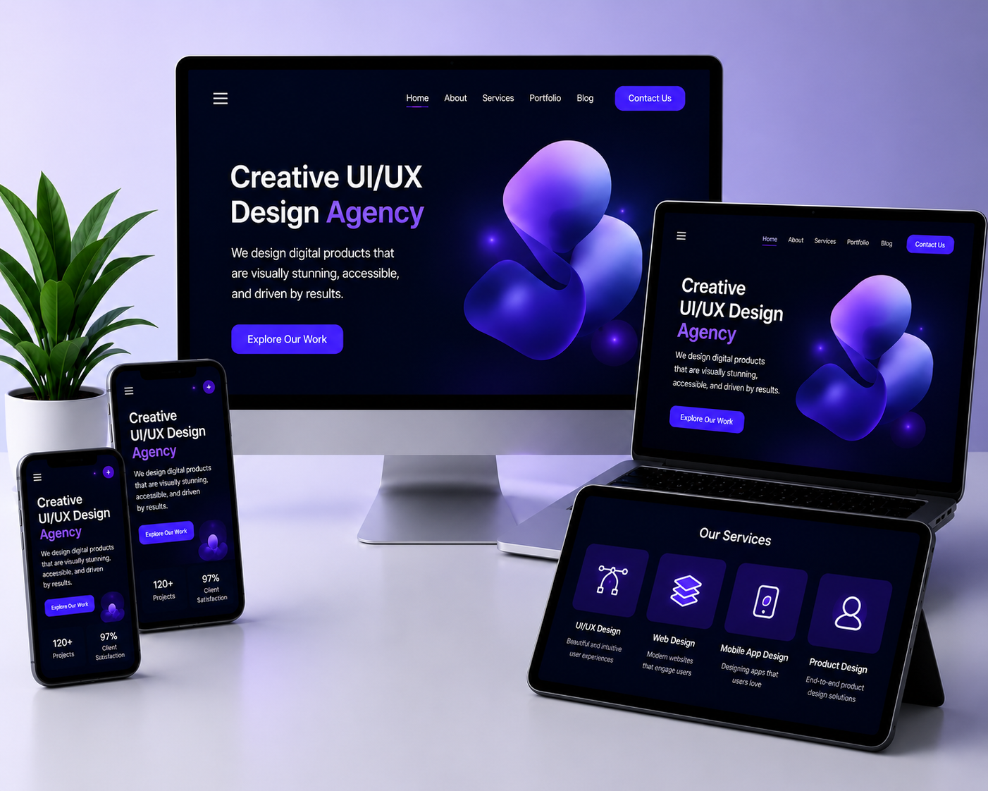 Responsive UI/UX Development