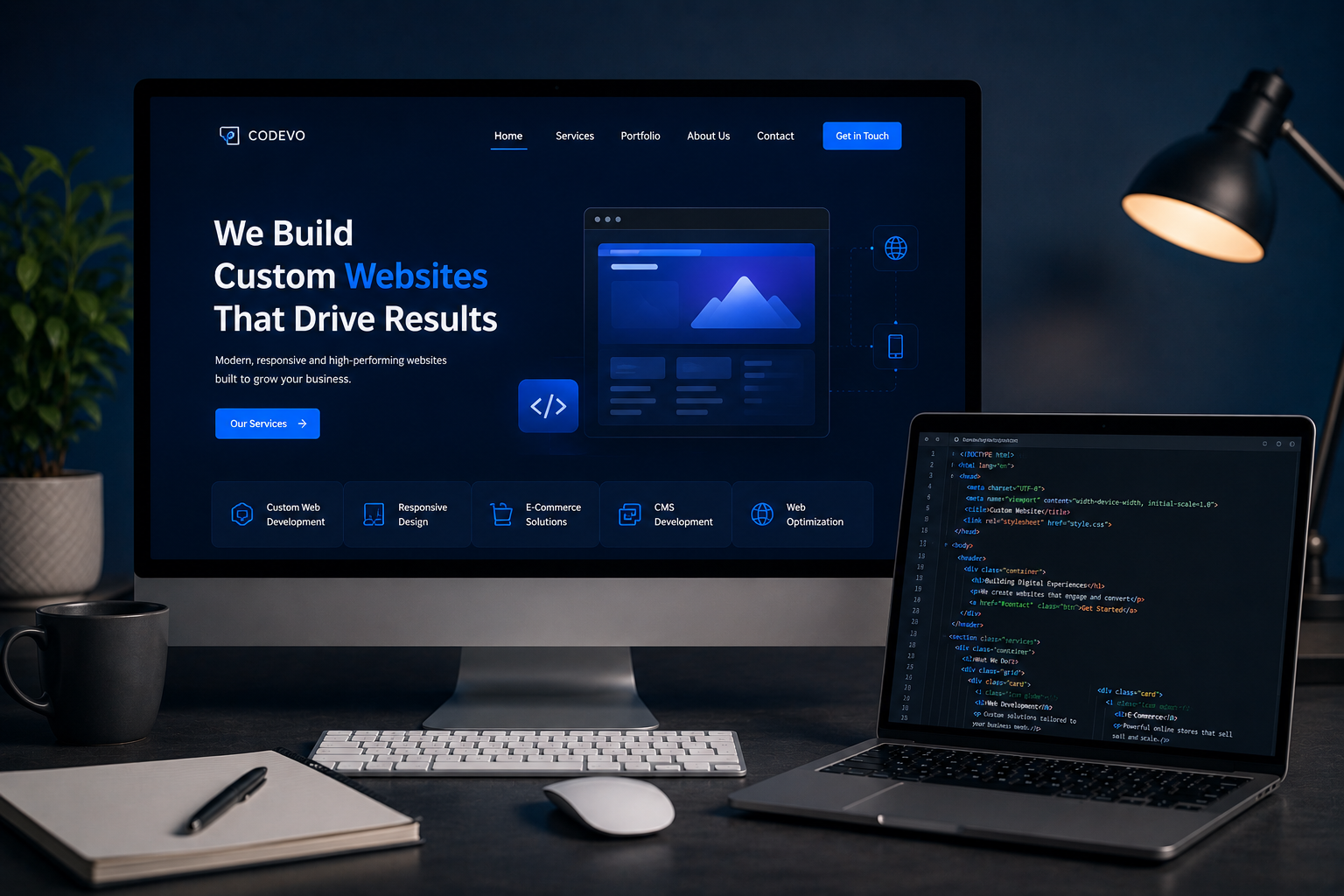 Professional Custom Web Development Services in UK & USA