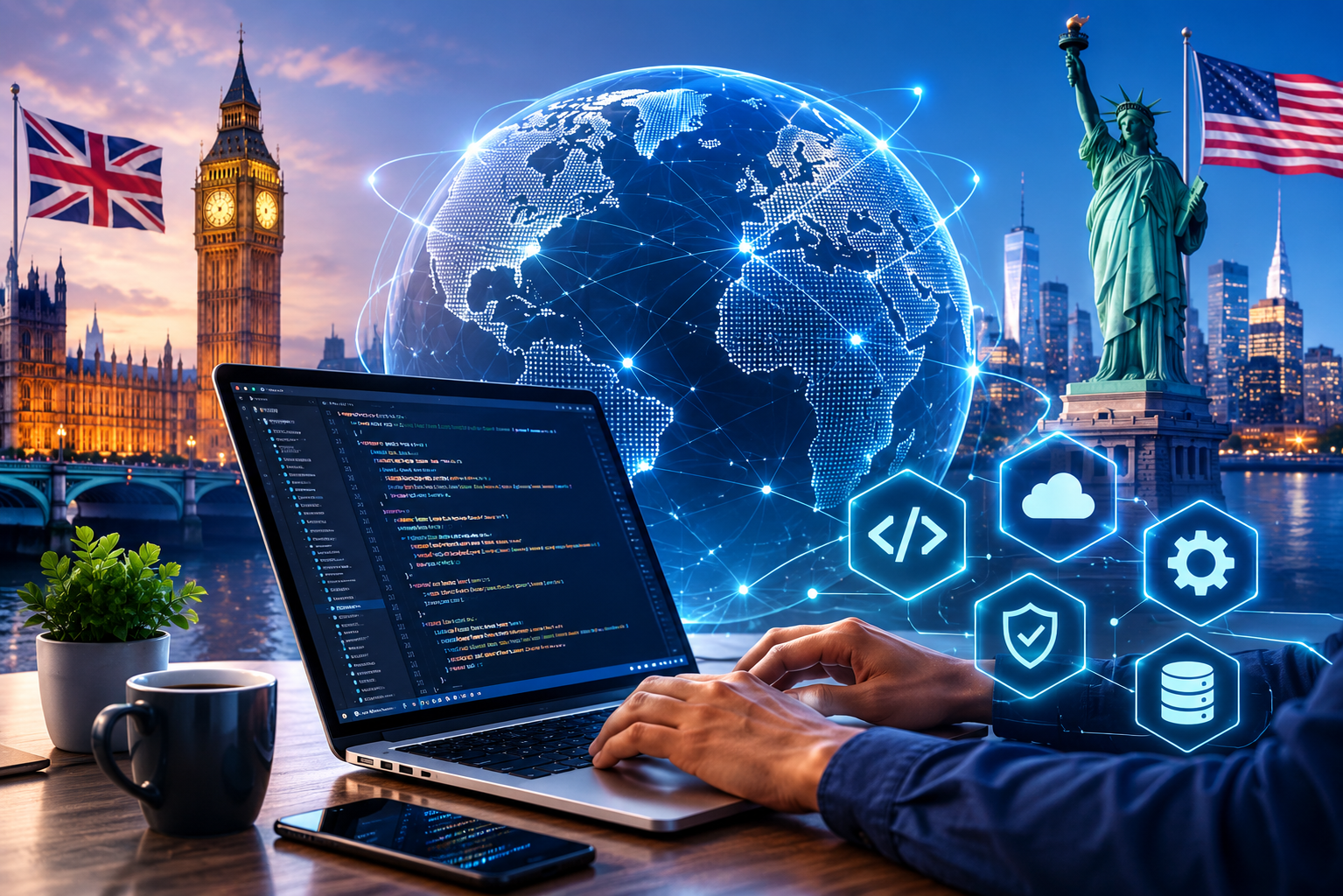 Professional Custom Software Development Services in UK & USA