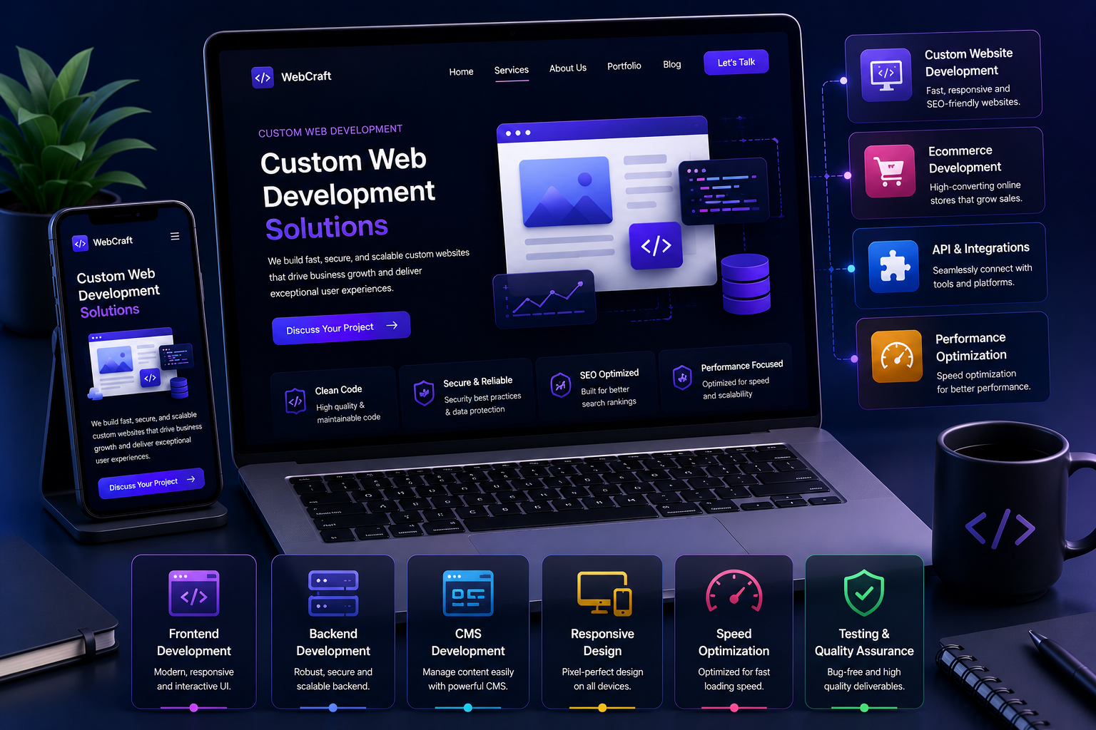 Responsive UI/UX Development