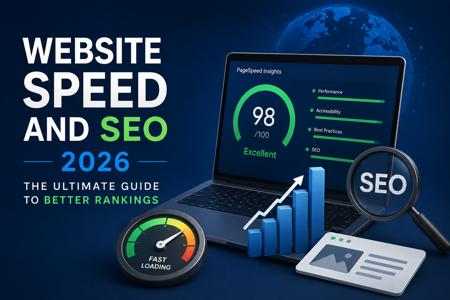 Website speed and SEO impact on Google rankings and website performance in 2026