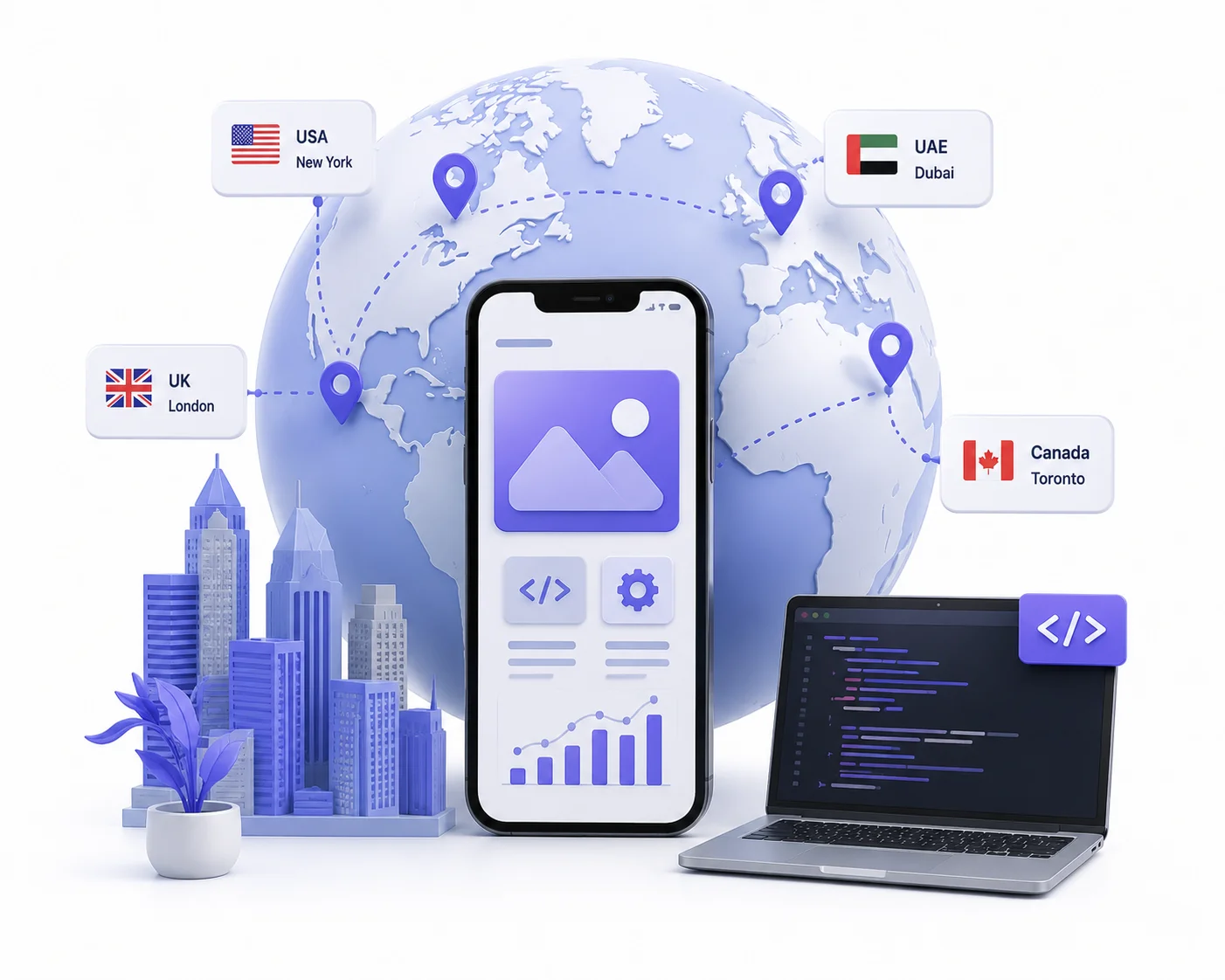 Mobile app development company serving businesses worldwide