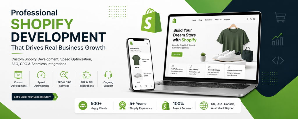 Shopify Development Agency UK,
