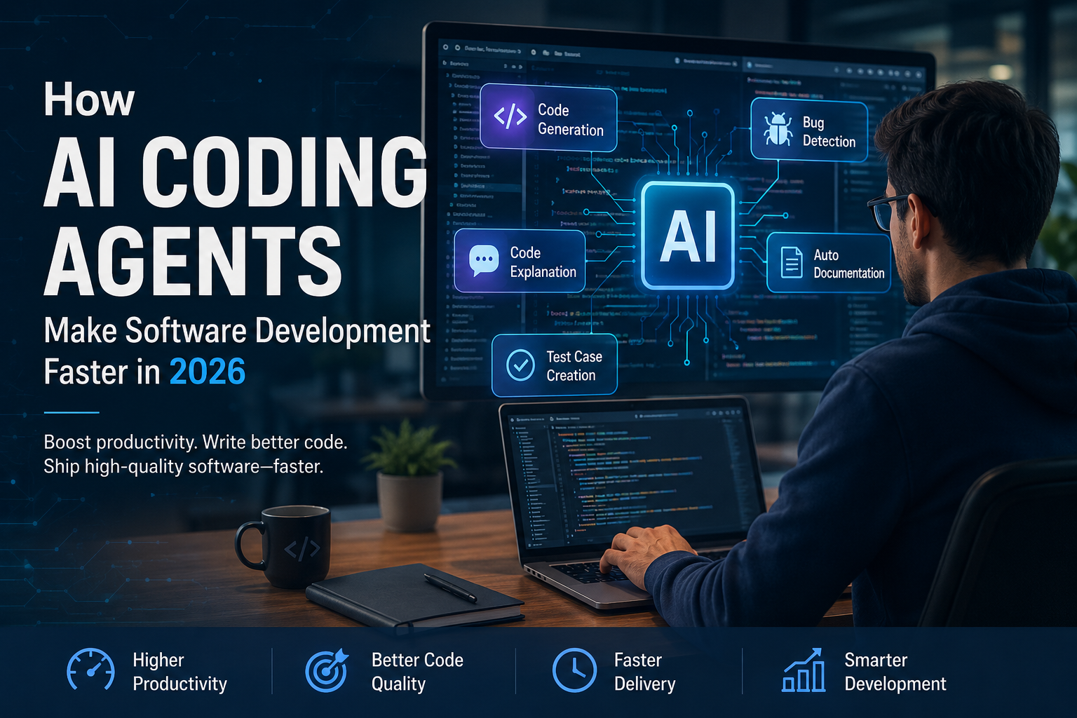 AI coding agents for faster software development in 2026